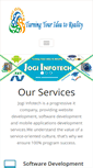 Mobile Screenshot of jogiinfotech.com